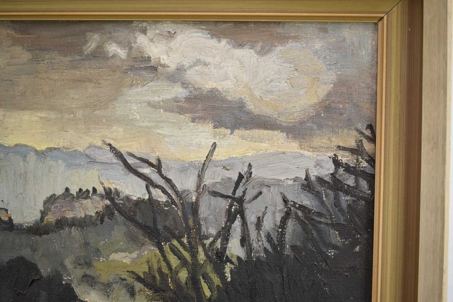 *Lucy Harwood (1893-1972) oil on canvas - Extensive Landscape - Image 5 of 14