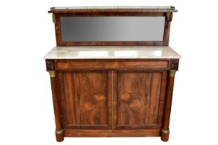 Fine quality Regency Rosewood collectors' cabinet/credenza