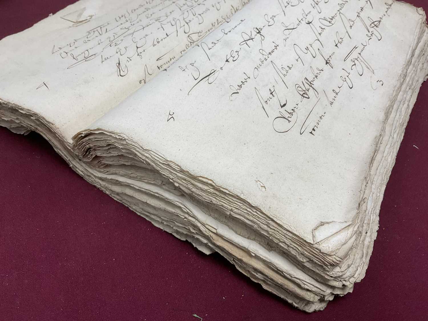 Of Norfolk and Sir Edward Coke (1552-1634) interest: Large archive of indentures on vellum and paper - Image 71 of 73