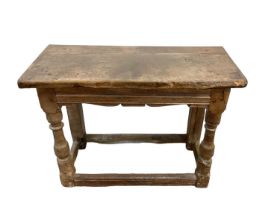 English Tudor side table