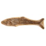 Fine specimen fossil fish - Noteolops Brama, Brazil, 38cm wide
