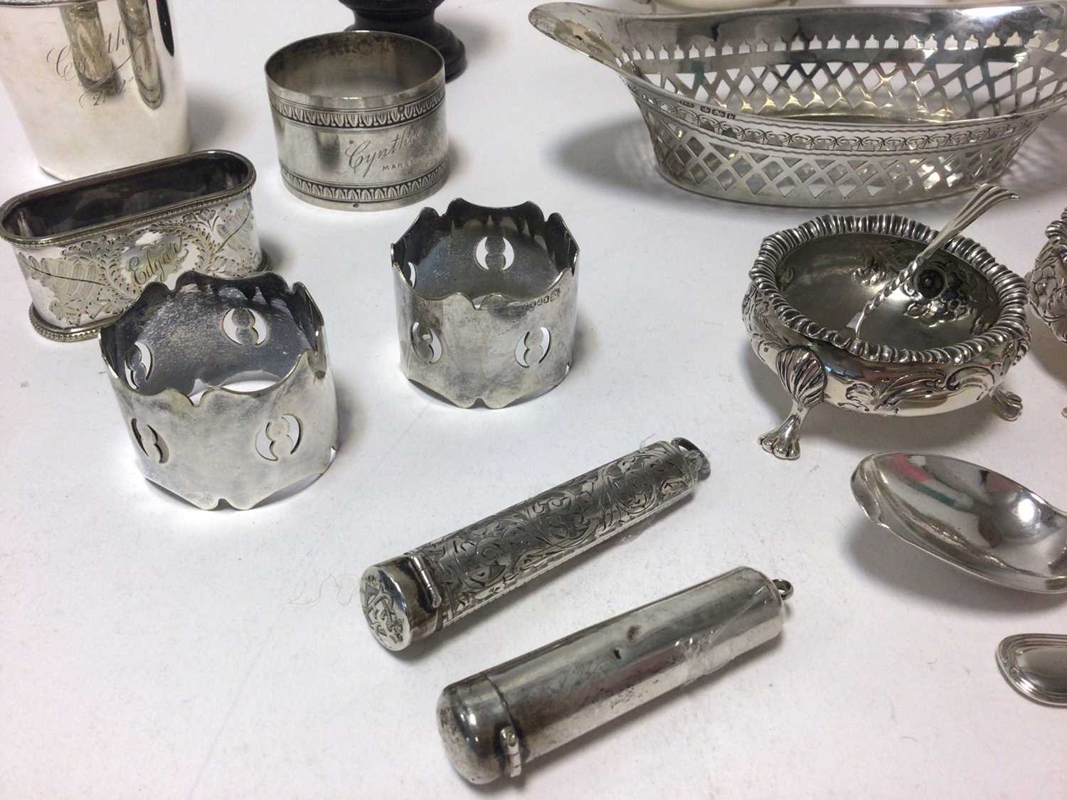 Selection of miscellaneous 19th/20th century silver - Image 2 of 7
