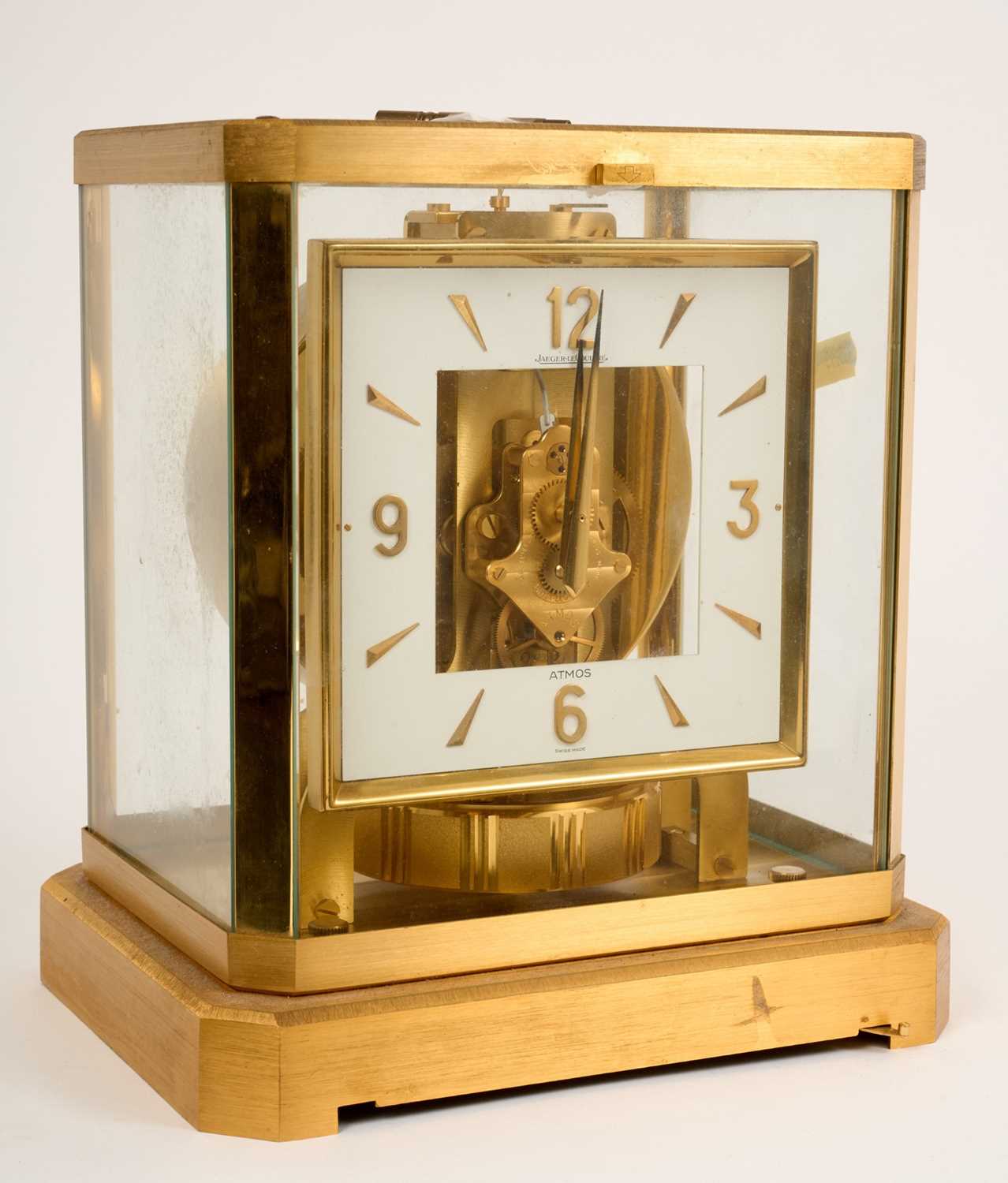 Jaeger Le Coultre Atmos VIII clock, with instructions and key - Image 2 of 7