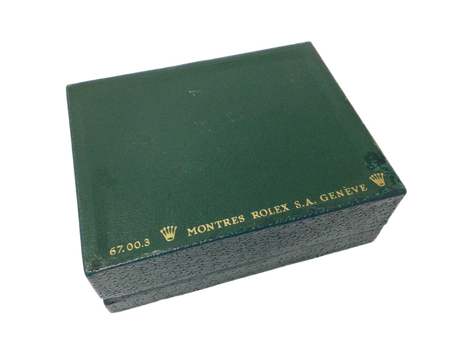 Rolex Oyster empty watch box and outer cardboard box - Image 5 of 7