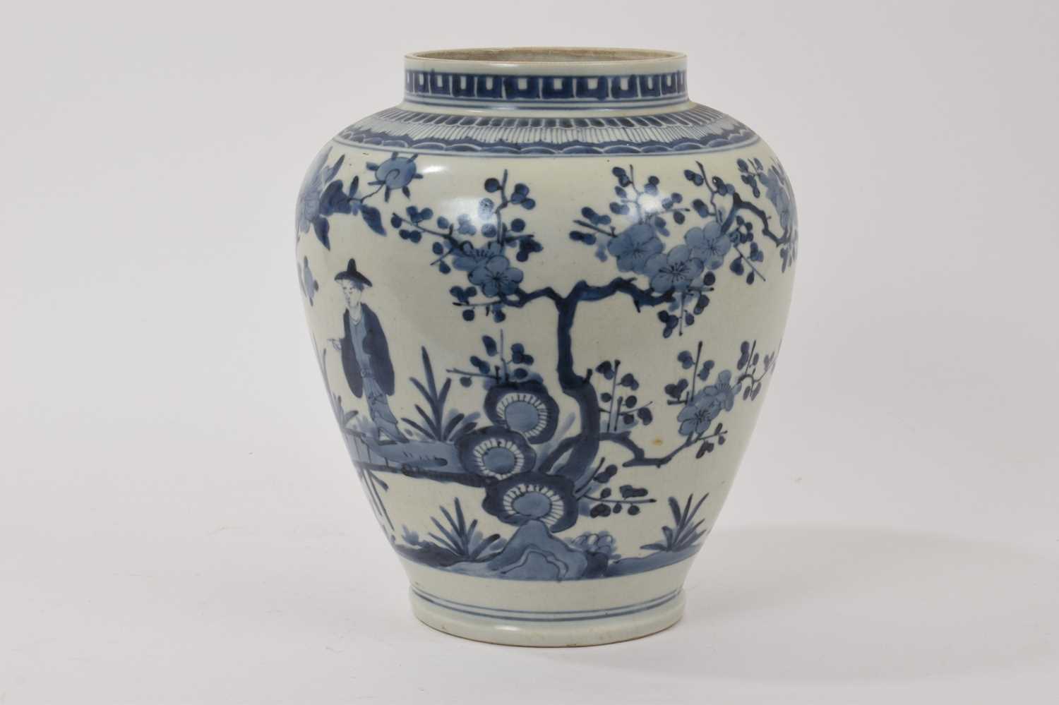 Antique Japanese Arita porcelain vase - Image 2 of 6