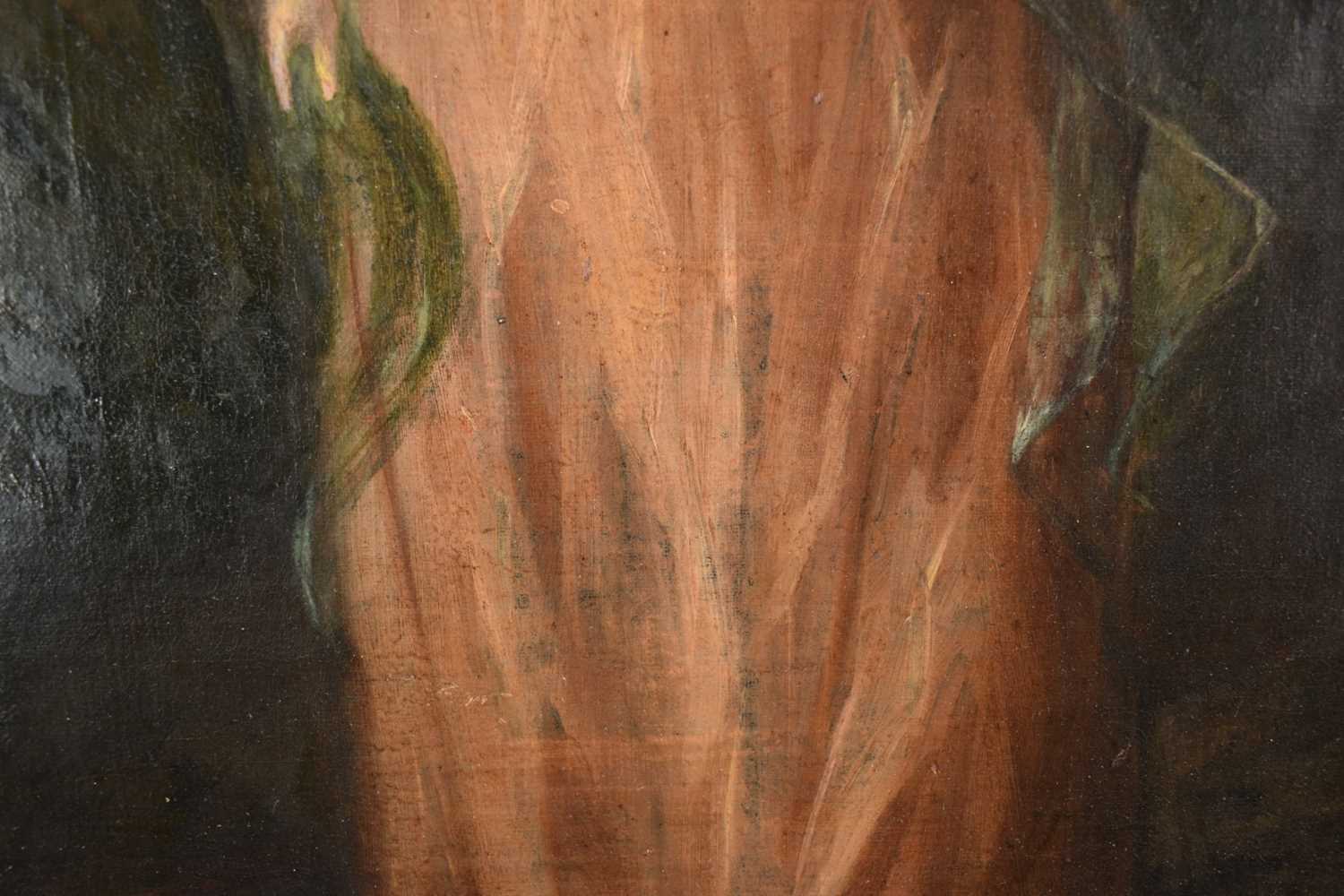 Follower of Thomas Gainsborough, 19th century, oil on canvas - portrait of an elegant lady, 69cm x 4 - Image 8 of 13