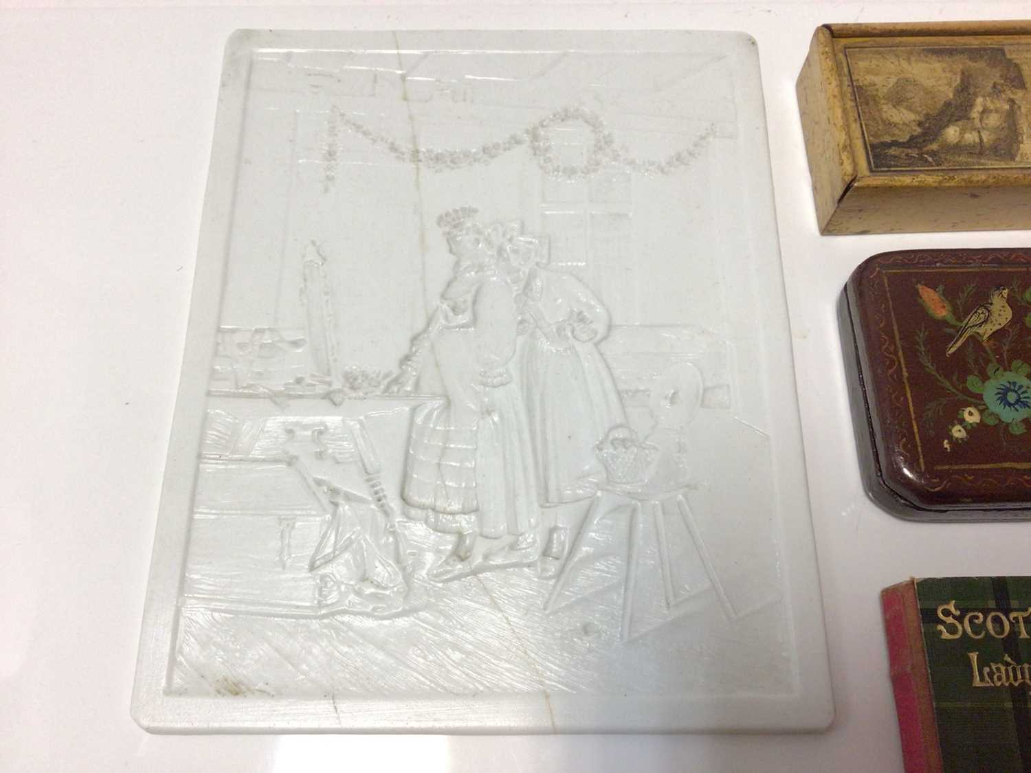 Two 19th century Lornettes, silver model goose , Eastern cosmetic box and works of art - Image 2 of 7