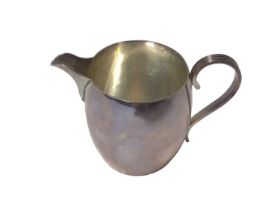 1930s silver milk jug