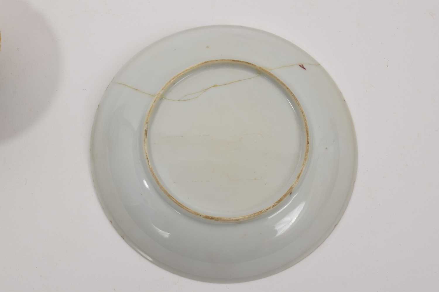 Chinese Meissen-style tea bowl and saucer - Bild 5 aus 6