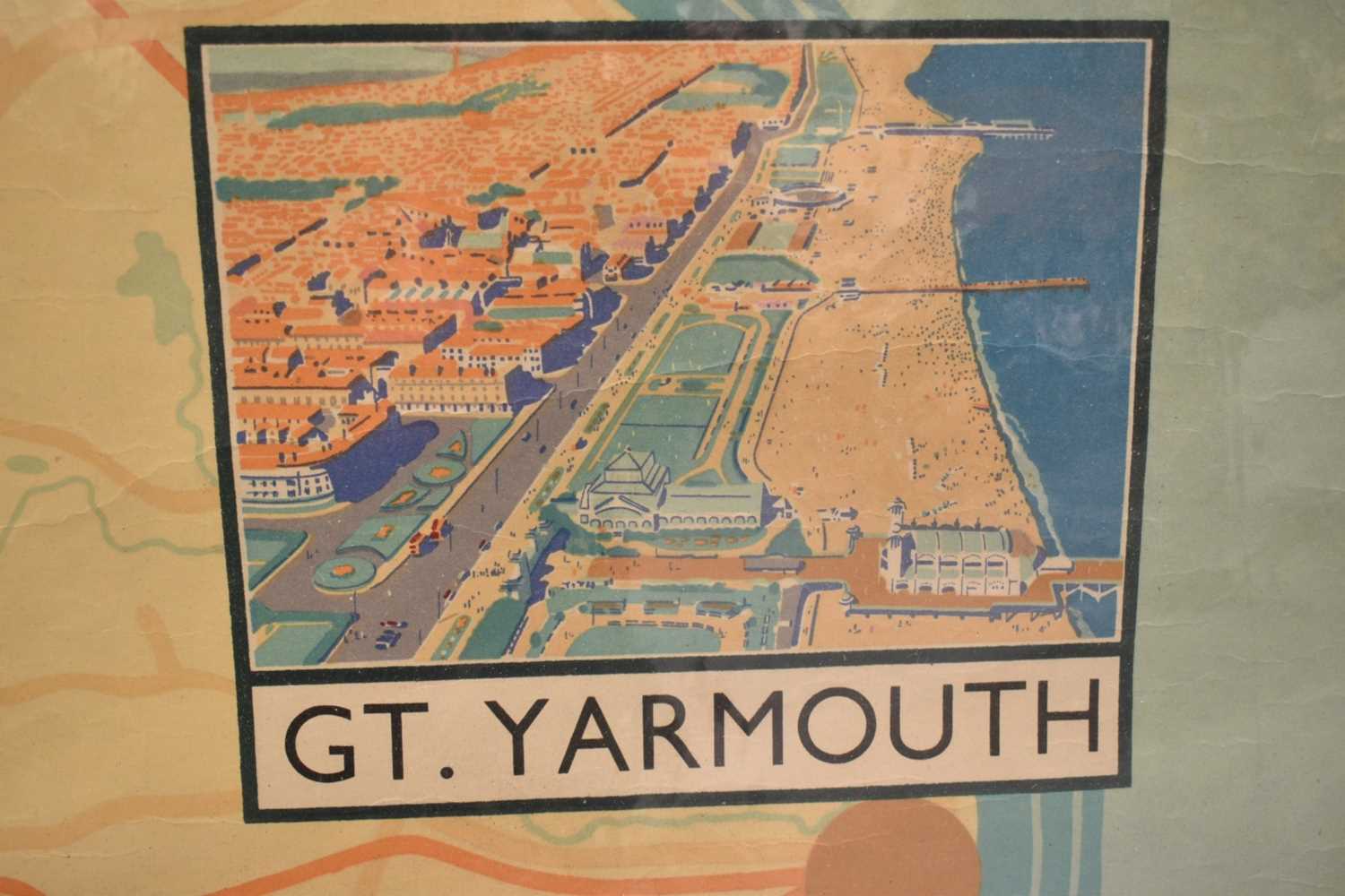 Lance Cattermole (1898-1992) vintage travel poster for Norfolk "Britains Finest County", published b - Image 14 of 19