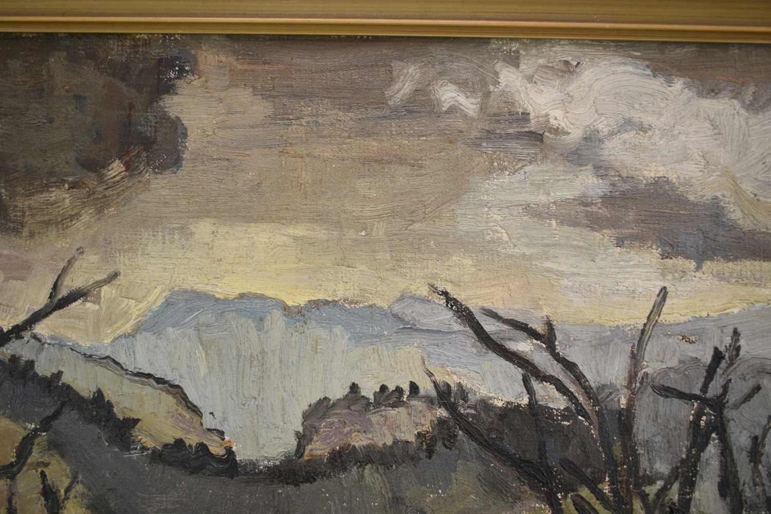 *Lucy Harwood (1893-1972) oil on canvas - Extensive Landscape - Image 4 of 14