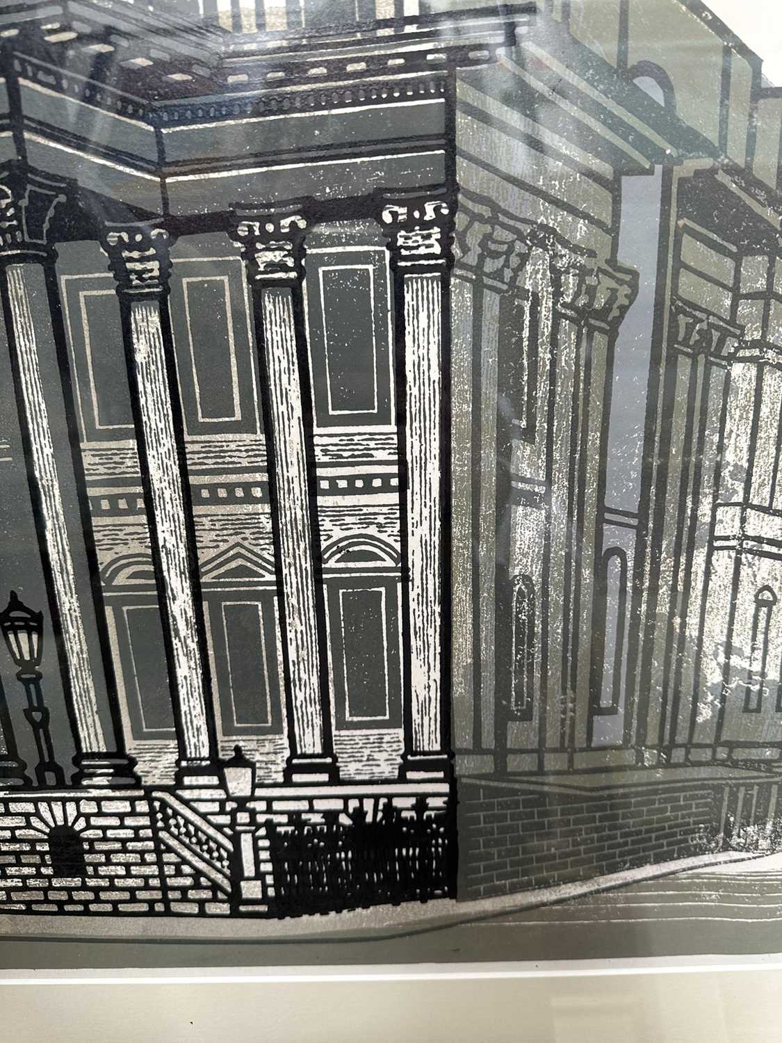 *Edward Bawden (1903-1989) signed limited edition artists proof linocut - The Mansion House, 33/75, - Image 9 of 9
