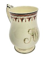 Wedgwood creamware mug, circa 1790