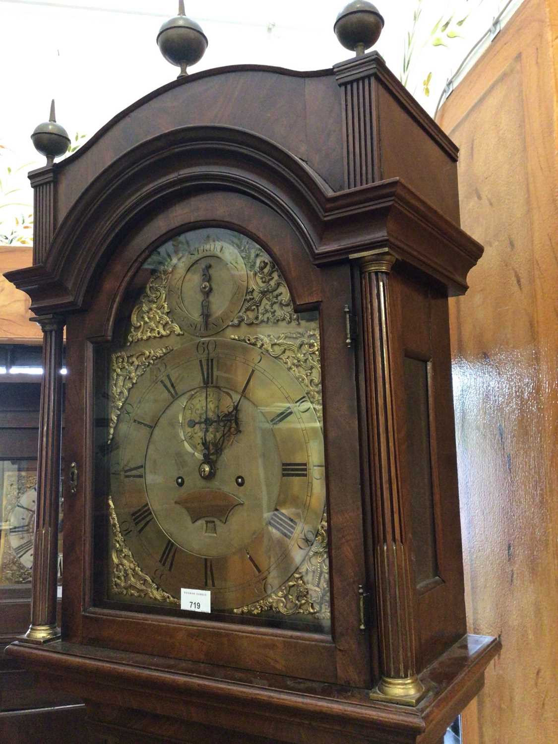 George III 8 day longcase clock by Eliezer Chater, London - Image 2 of 5