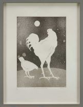*Elisabeth Frink (1930-1993) signed limited edition etching - 'The Nun’s Priest’s Tale', 16/50, 70cm