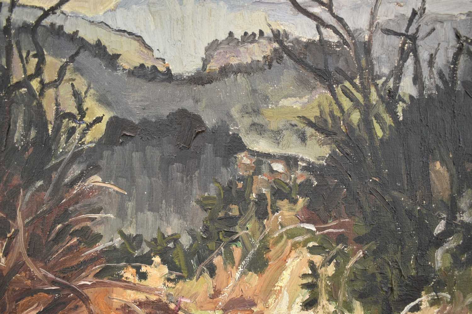 *Lucy Harwood (1893-1972) oil on canvas - Extensive Landscape - Image 11 of 14