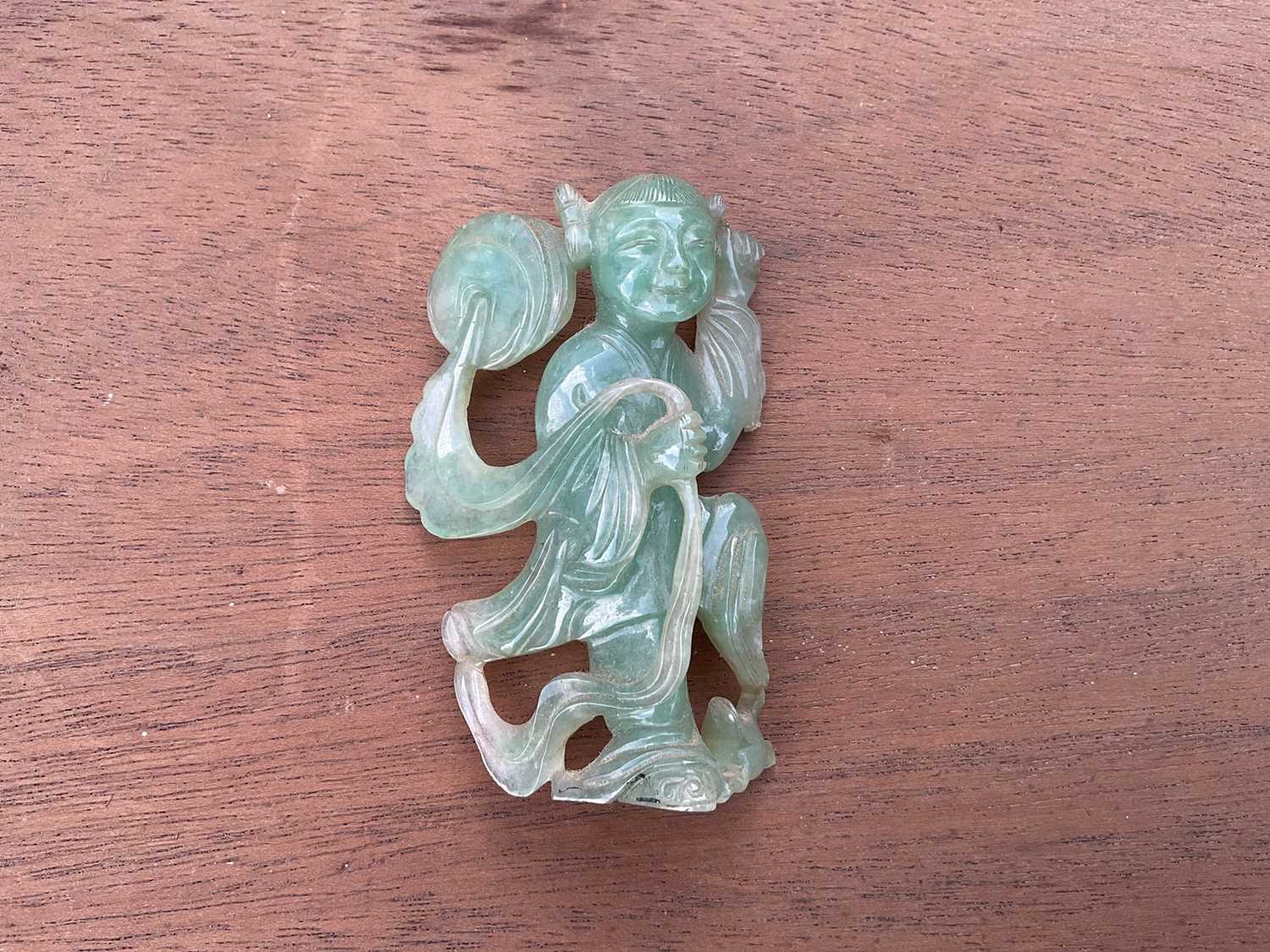 Group of Chinese jade and hardstone carvings - Image 8 of 15