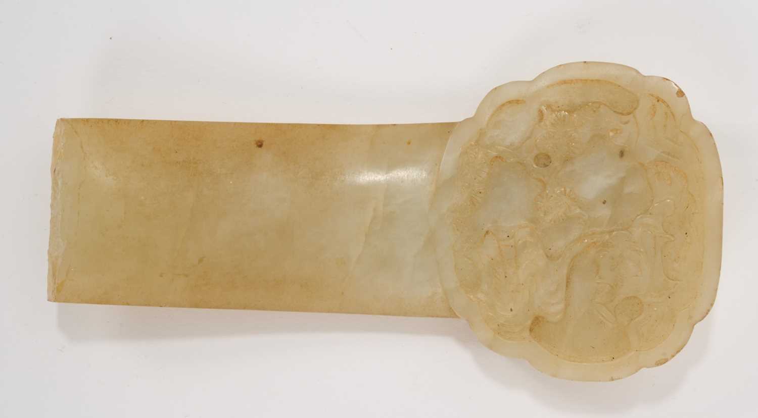 Fine quality Chinese jade ruyi scepter - Image 8 of 21