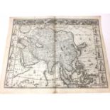 John Speed - 17th century engraved map of Asia