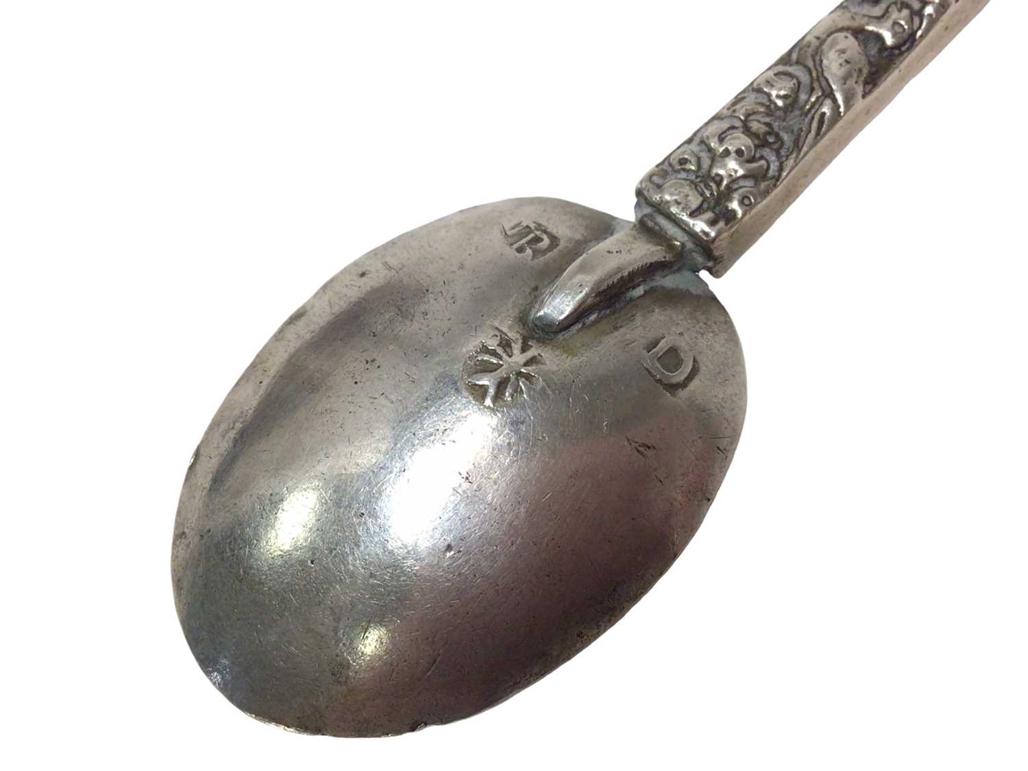 Dutch silver apostle spoon - Image 4 of 5