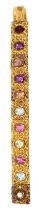 Regency/19th century gold and multi-gem set bracelet