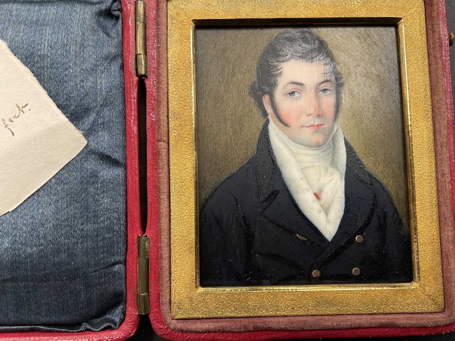 Sarah Wright Biffin (1784-1850) portrait miniature on ivory - Image 6 of 7