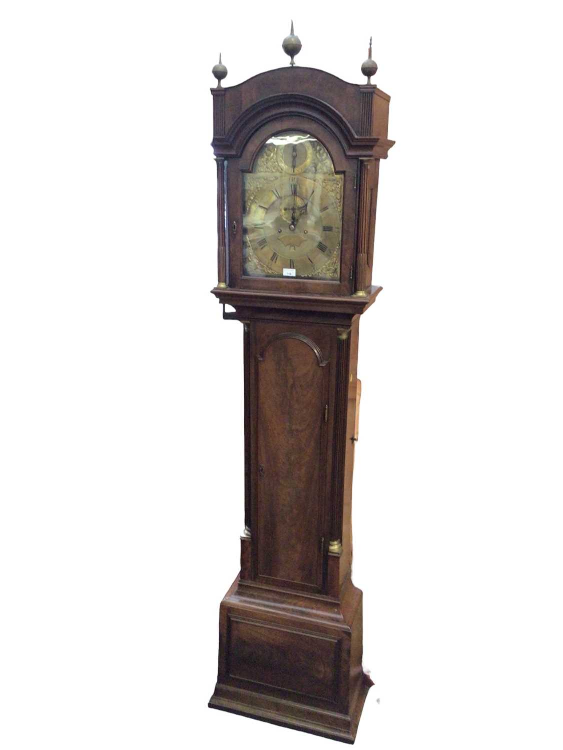 George III 8 day longcase clock by Eliezer Chater, London