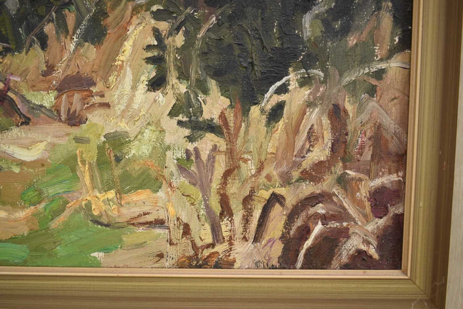 *Lucy Harwood (1893-1972) oil on canvas - Extensive Landscape - Image 7 of 14