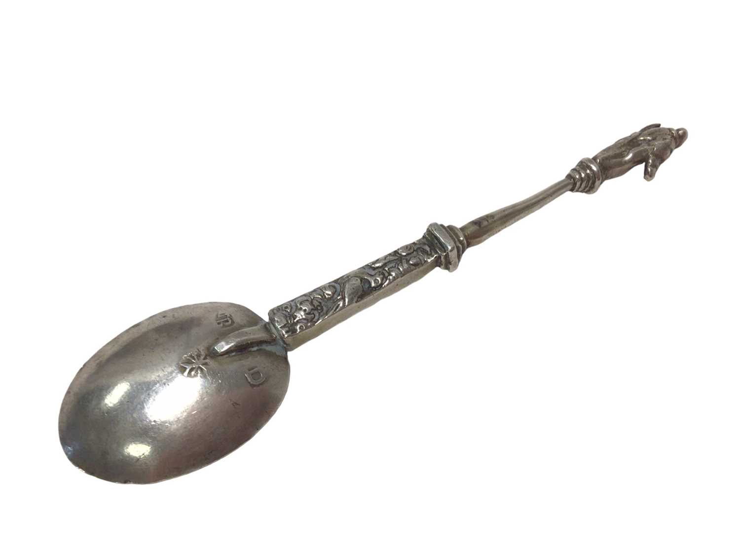 Dutch silver apostle spoon - Image 5 of 5
