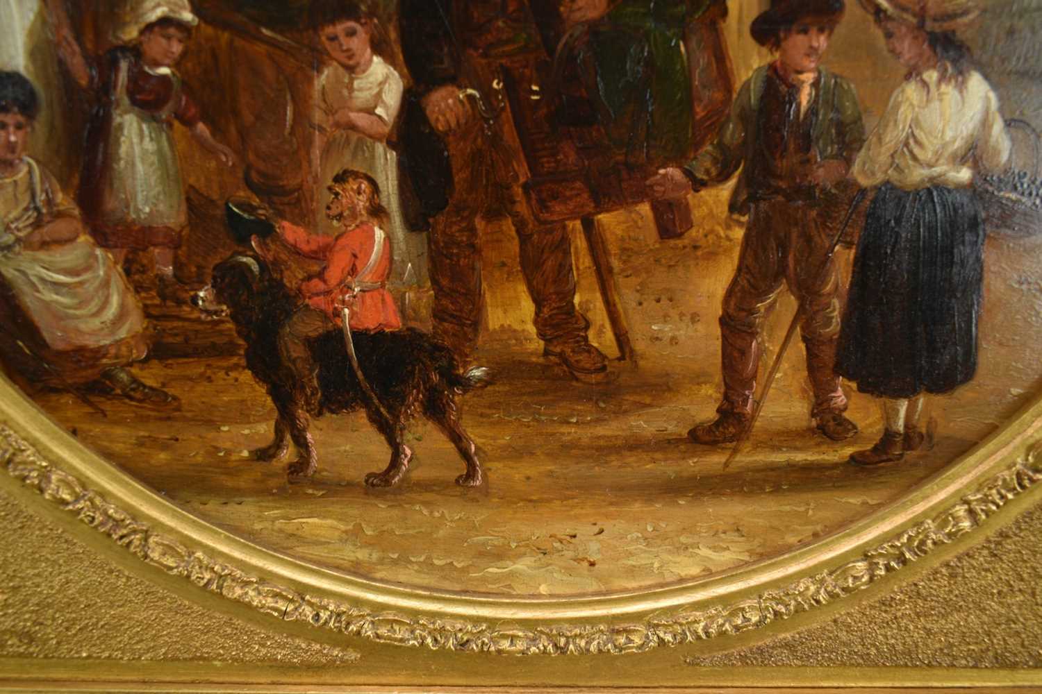 Thomas Smythe (1825-1906) pair of oils on canvas laid on panel - The Monkey Entertainer and The Punc - Image 3 of 14