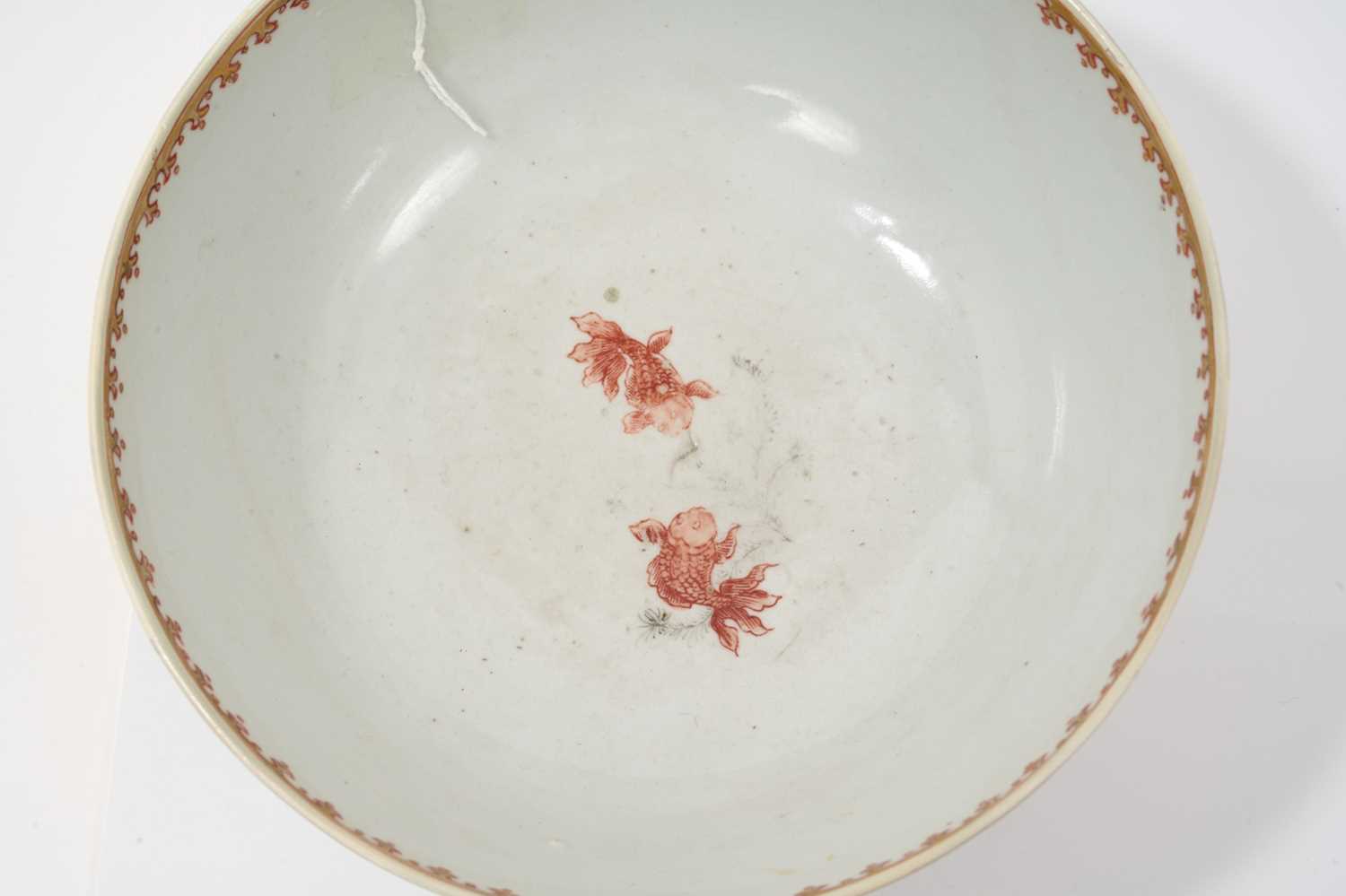 Chinese export ‘Sailors Farewell’ bowl, circa 1780 - Image 2 of 3