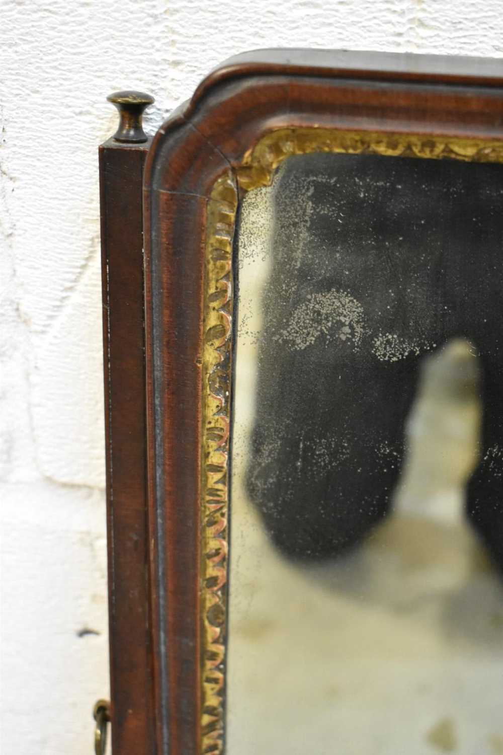 George II Chippendale mahogany toilet mirror - Image 4 of 10