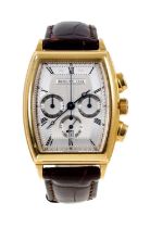Fine Gentlemen’s 18ct gold ‘Breguet Heritage Chronograph wristwatch in box with papers
