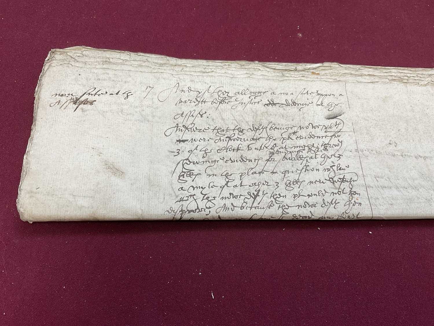 Of Norfolk and Sir Edward Coke (1552-1634) interest: Large archive of indentures on vellum and paper - Image 37 of 73