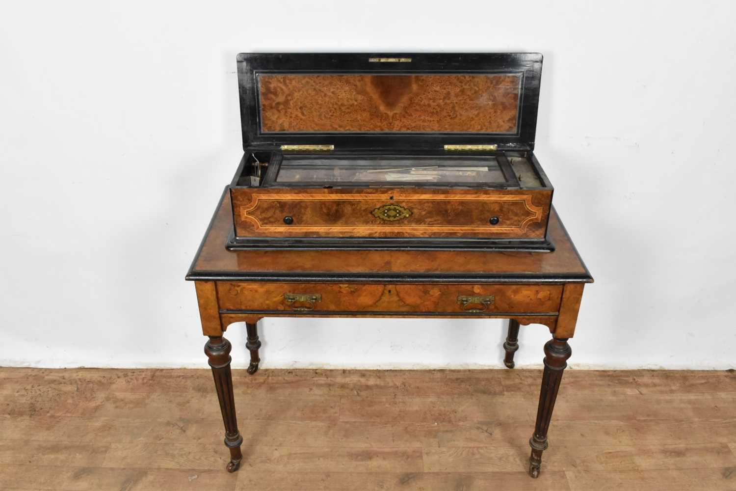 Fine quality 19th century interchangeable music box by Pallard and Vaucher et Fils - Bild 4 aus 28