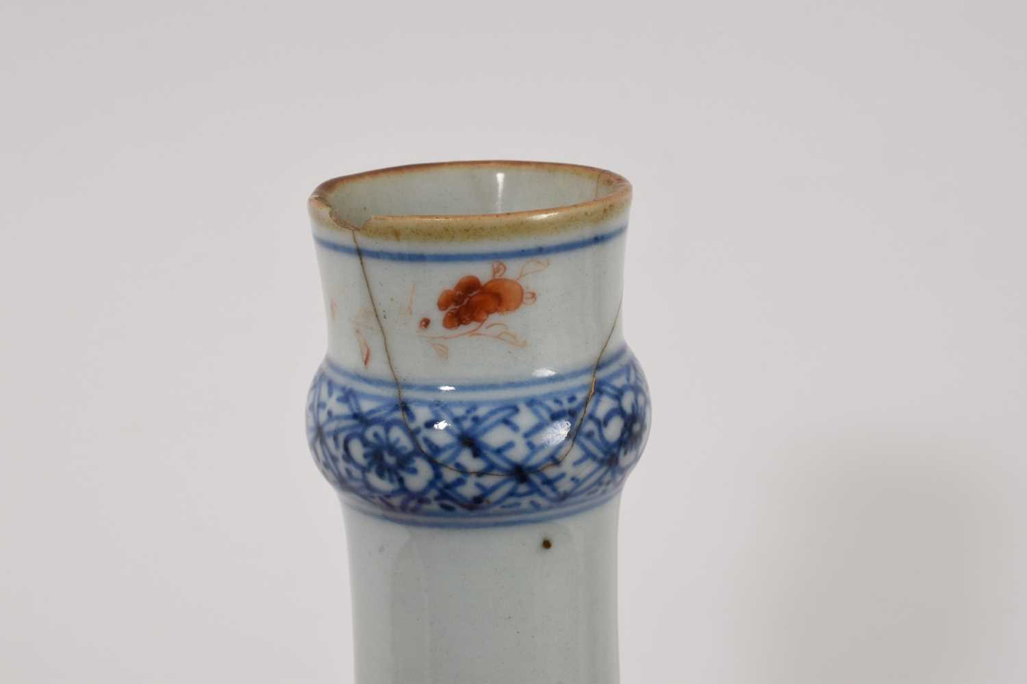 18th century Chinese porcelain guglet - Image 3 of 4