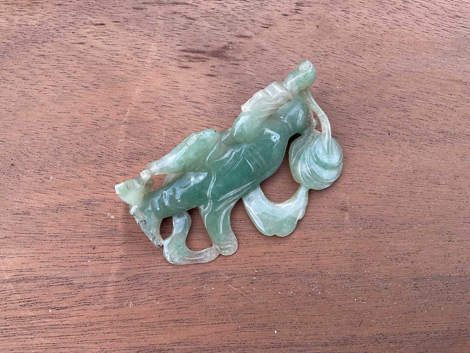Group of Chinese jade and hardstone carvings - Image 9 of 15