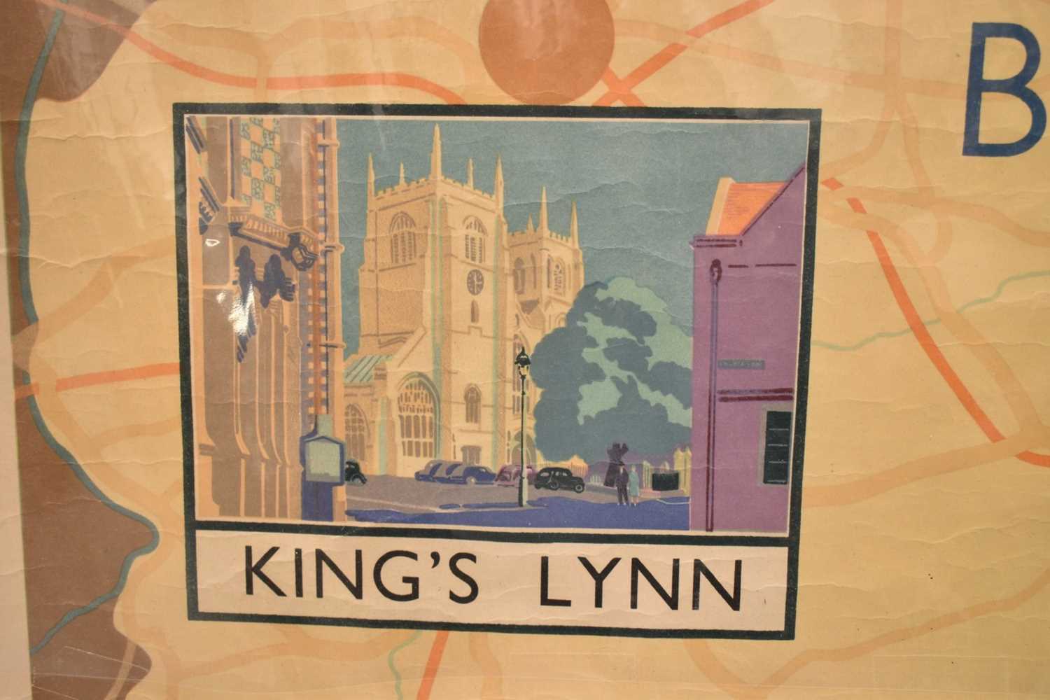 Lance Cattermole (1898-1992) vintage travel poster for Norfolk "Britains Finest County", published b - Image 19 of 19