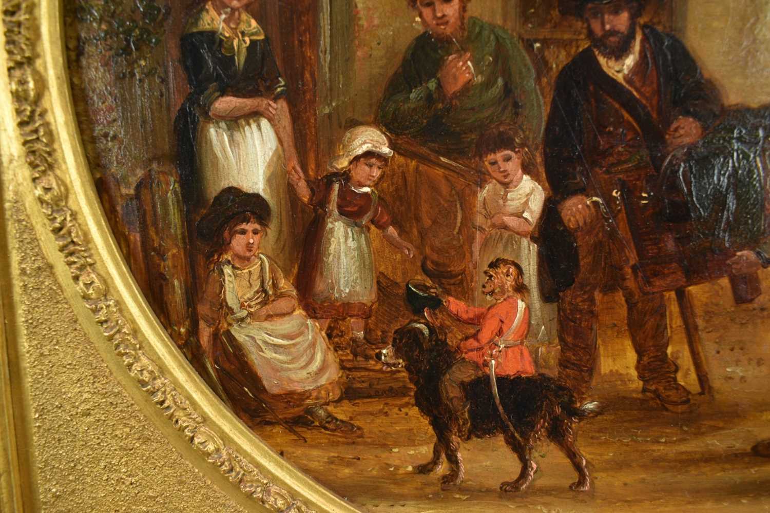 Thomas Smythe (1825-1906) pair of oils on canvas laid on panel - The Monkey Entertainer and The Punc - Bild 7 aus 14