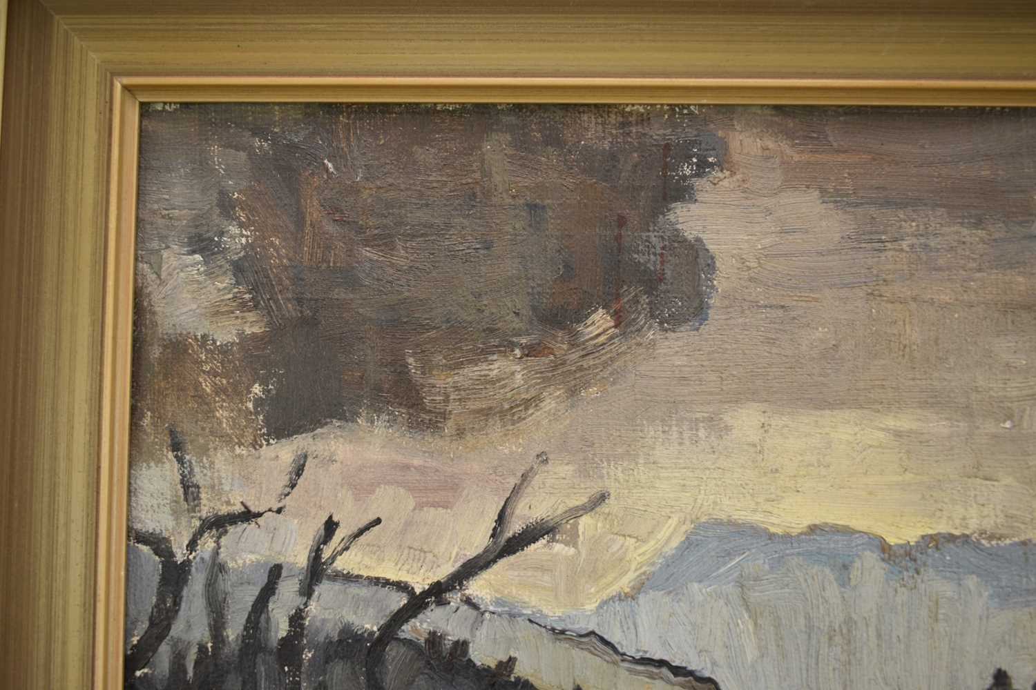 *Lucy Harwood (1893-1972) oil on canvas - Extensive Landscape - Image 3 of 14