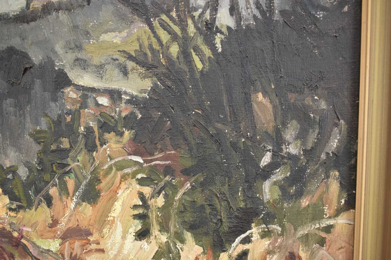 *Lucy Harwood (1893-1972) oil on canvas - Extensive Landscape - Image 6 of 14