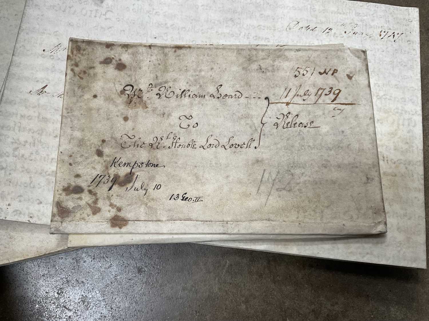 Large collection of indentures on vellum and paper, 17th century and later - Image 9 of 77