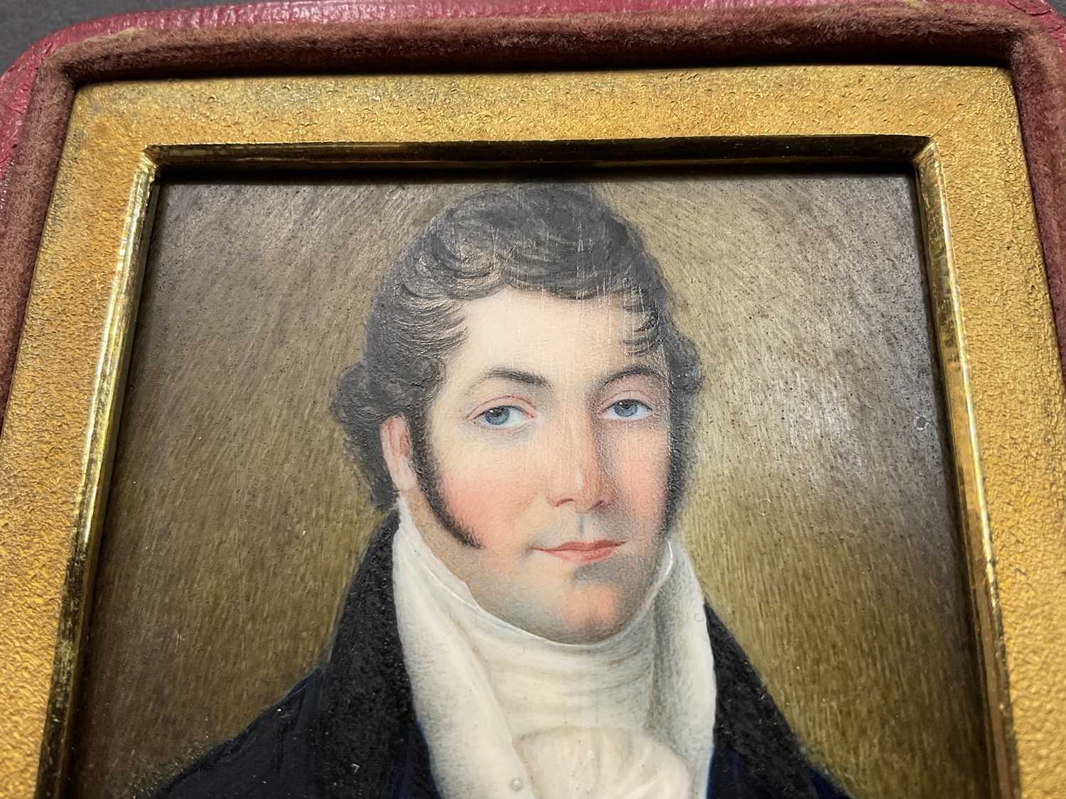 Sarah Wright Biffin (1784-1850) portrait miniature on ivory - Image 4 of 7