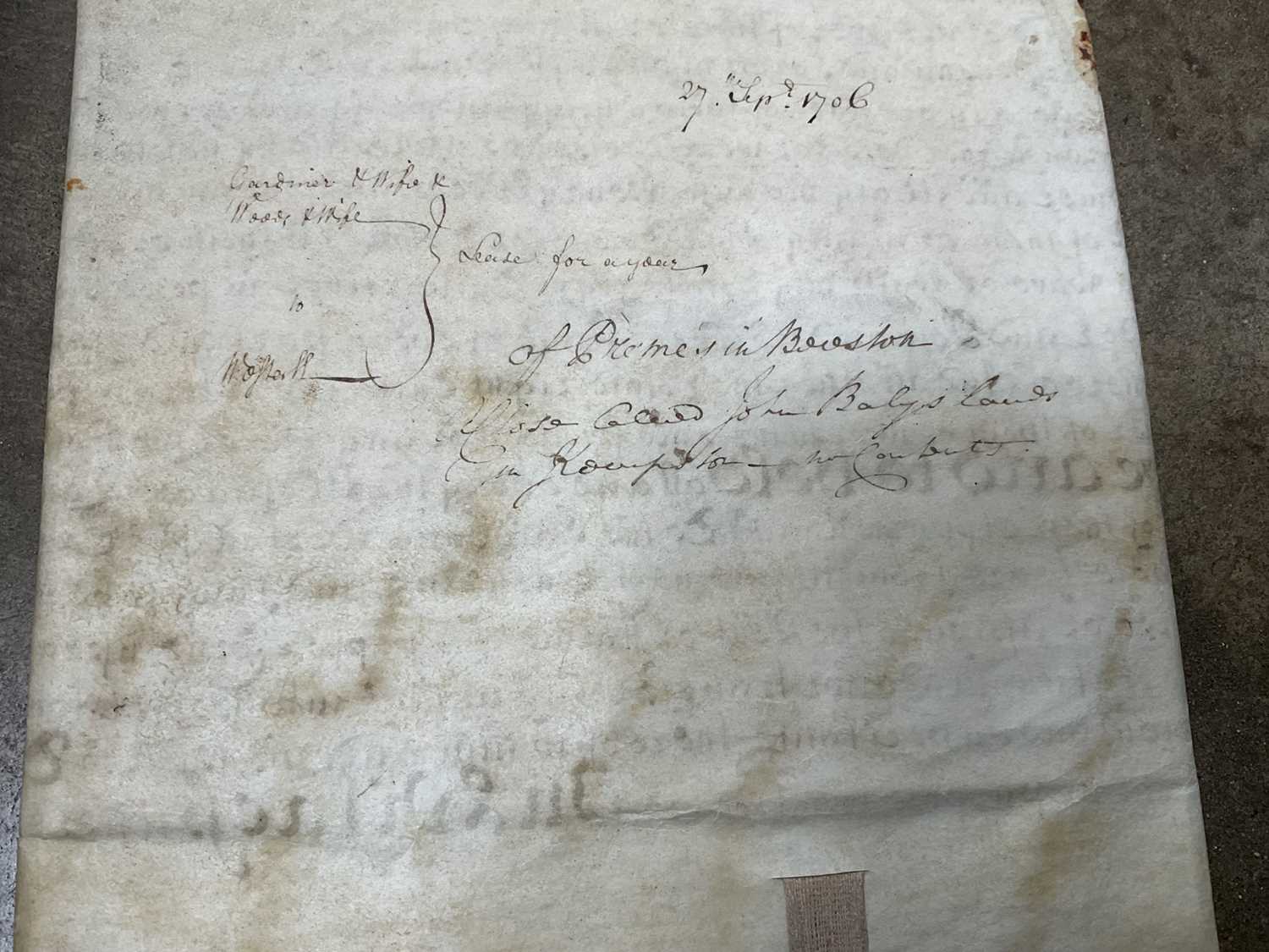 Large collection of indentures on vellum and paper, 17th century and later - Image 15 of 77
