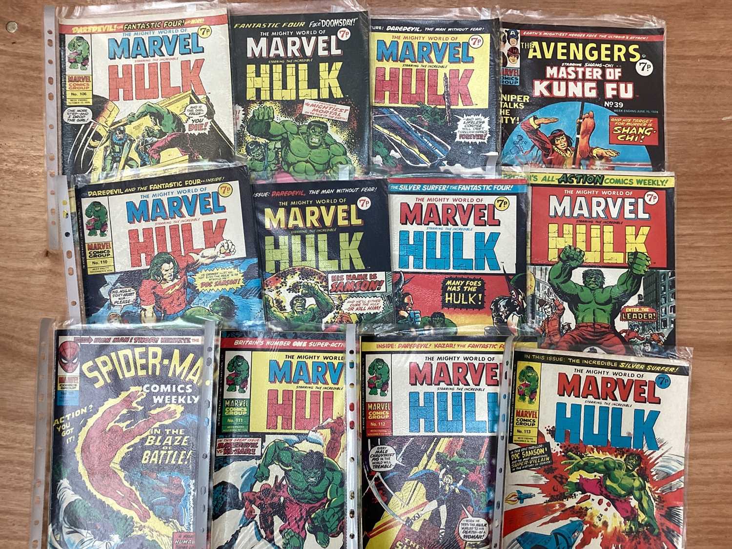 Quantity of Marvel Weekly Magazine's to include Spider-Man comics weekly, The Avengers, Marvel starr - Bild 2 aus 5