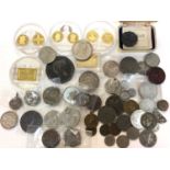 World - Mixed medallions, counterfeits & other issues to include some silver (Qty)