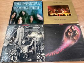 Selection of LP records by Deep Purple (9)