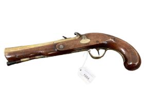 Georgian Flintlock blunderbuss pistol by Twigg