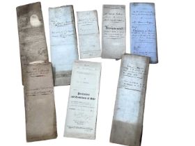 Deed box - 18th and 19th century indentures/documents