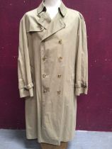 Burberry Men's trench coat. Size 54R.